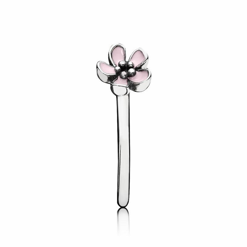 Pandora Cherry Blossom Stackable Ring Silver Egypt AD7901382